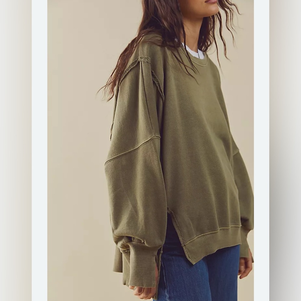 Free People We The Free Camden Sweatshirt - Picture 2 of 10